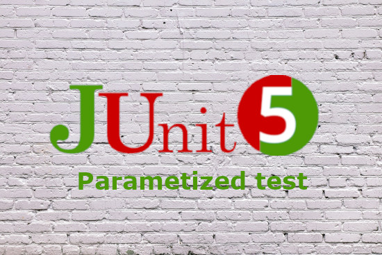 Parametized test with JUnit5