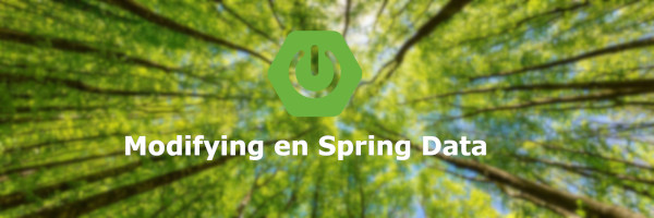 Modifying en Spring Data