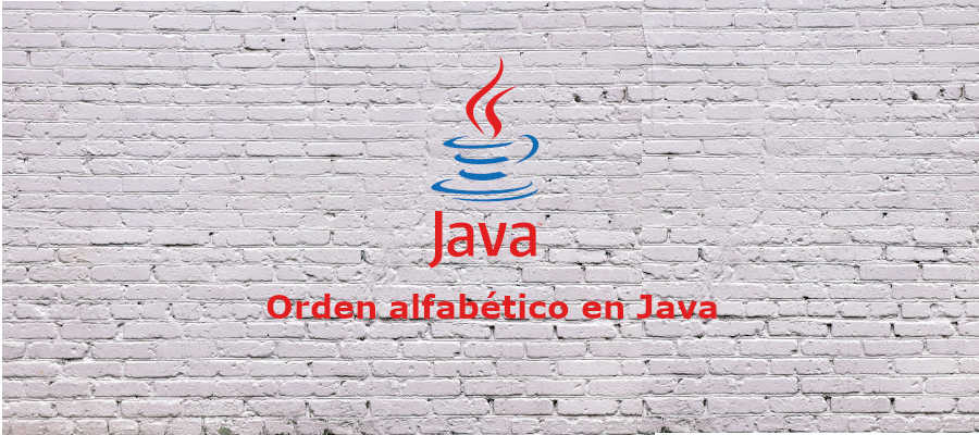 orden de listas alfabético en Java